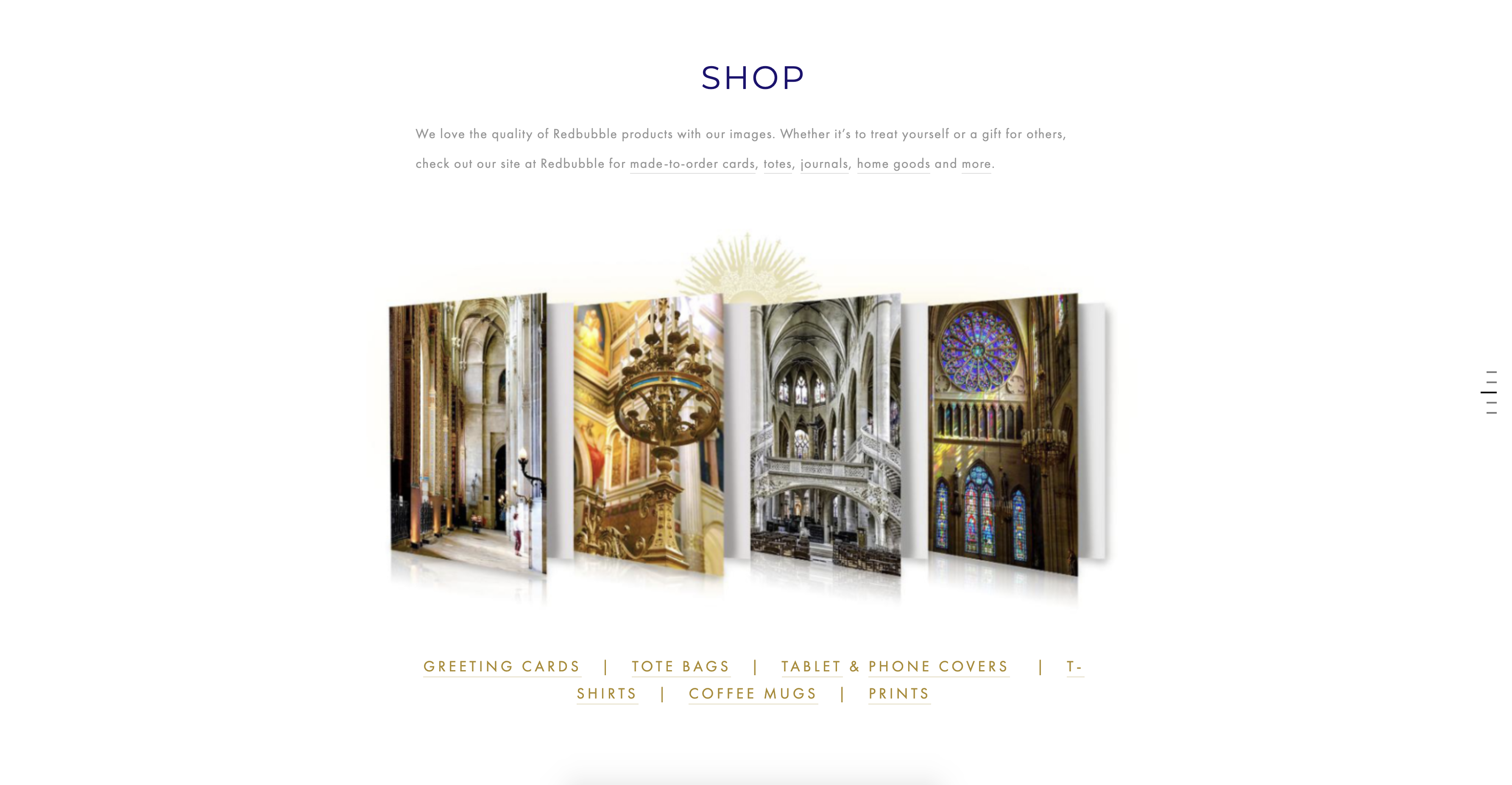 photo of client's webpage